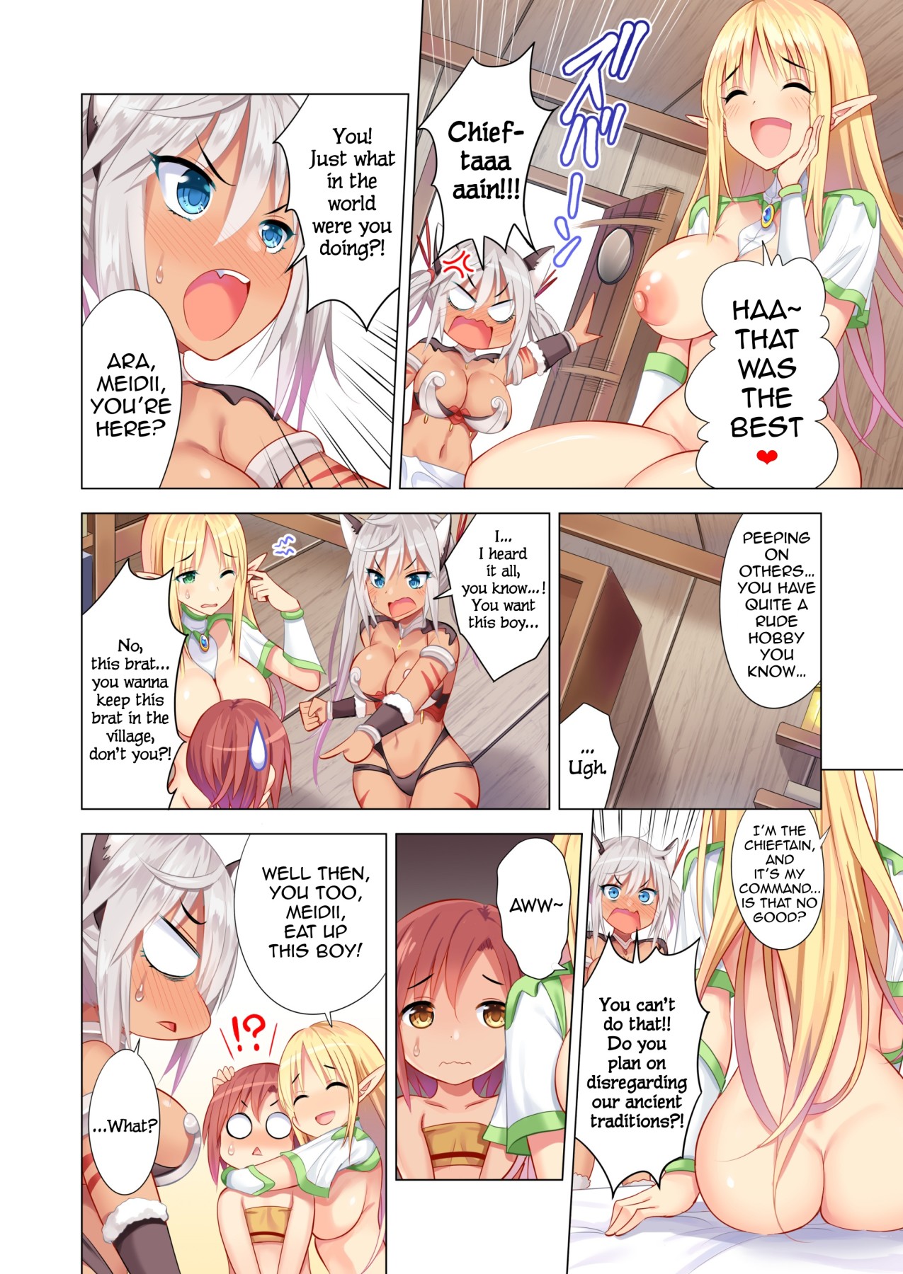 Hentai Manga Comic-I Was Caught by Lewd Amazons-Read-21